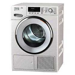 Miele TMR 640 WP Heat Pump Tumble Dryer, 9kg Load, A++ Energy Rating, White